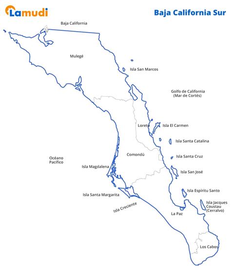 Álbumes 97+ Foto Mapa De La Baja California Sur Mirada Tensa