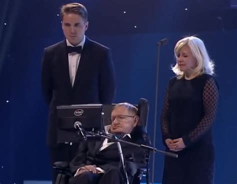 Stephen Hawking's last speech.