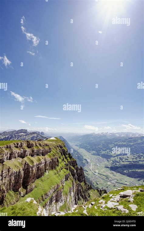 Hiking at Walensee in Switzerland during summer time Stock Photo - Alamy