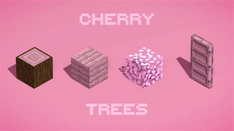 Cherry Trees Minecraft Texture Pack