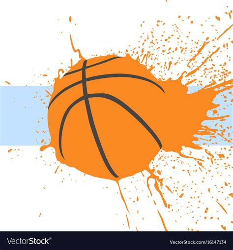 Basketball background Royalty Free Vector Image