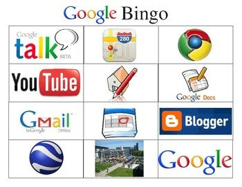 Google Bingo by Hey Miss TK | TPT