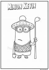 Minion Coloring Pages Stuart  Home sketch template