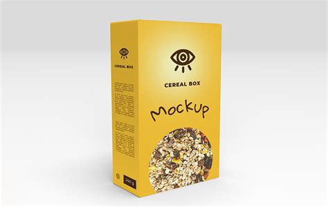 Free Cereal Box Design Mockup In Psd Designhooks - vrogue.co