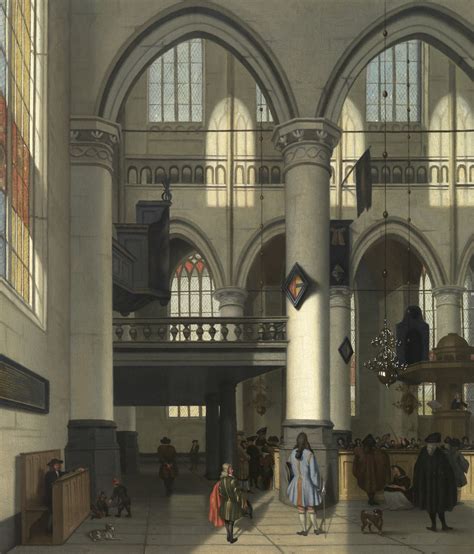 Interior of the Oude Kerk, Amsterdam | Mount Holyoke College Art Museum