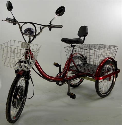 Power Electric Three Wheels Tricycle, motorized trike - Electric Bicycles