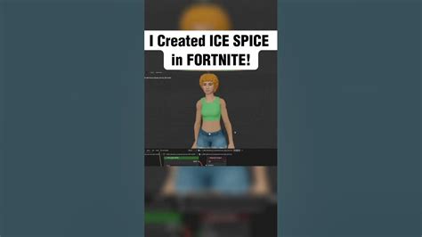 I Created ICE SPICE Her Own Fortnite Skin! - YouTube