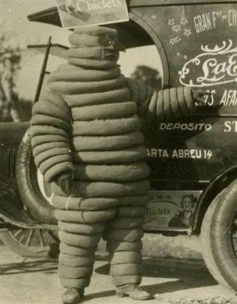 The Original Michelin Man 1926 : r/OldSchoolCool