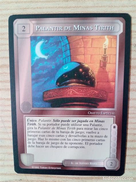 Carta trading card palantir de minas tirith - e - Sold through Direct ...