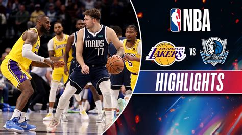 Watch Lakers Vs Mavericks - Highlights Video Online(HD) On JioCinema