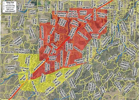 Fire officials expand recommended evacuation areas - Cheney Free Press