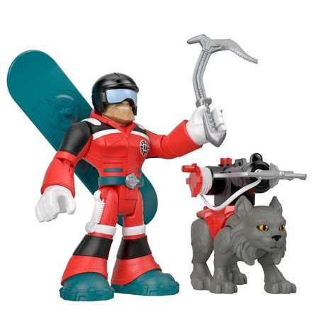 Rescue Heroes Al Valanche & Claws Figure Set - Walmart.com