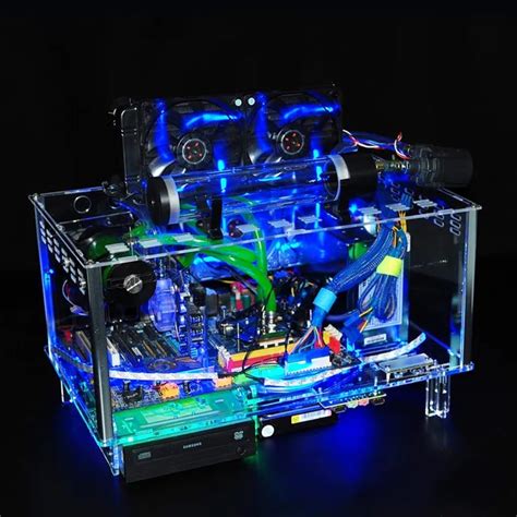 QDIY PC D779XL E ATX Large Motherboard Personalized Cool PC Case Water ...