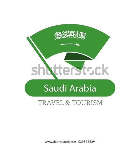 Saudi Arabia Travel Destination Logo Vector Stock Vector (Royalty Free ...