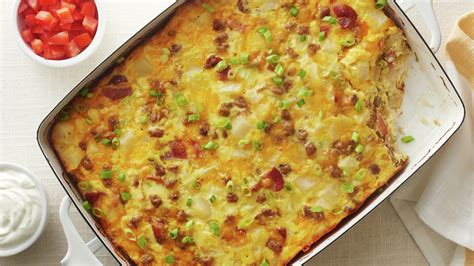 Overnight Hearty Biscuit Breakfast Casserole Recipe - Pillsbury.com