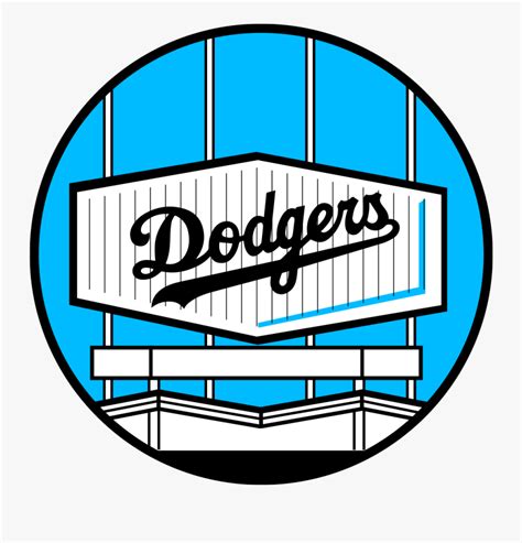 Dodgers Vector Drawing Transparent Clipart Free Ya - Dodgers Stadium Clip Art , Free Transparent ...