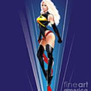 Miss Marvel Digital Art by Brian Gibbs - Fine Art America