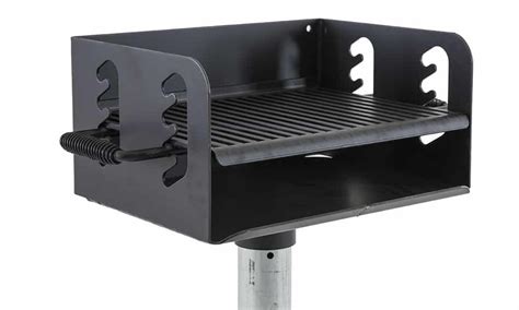 Pedestal Park Grills | Commercial Grade | Heavy-duty | ADA Compliant