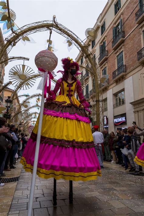 People Celebrating the Malaga Carnival in Malaga, Spain Editorial Photo - Image of enjoyment ...