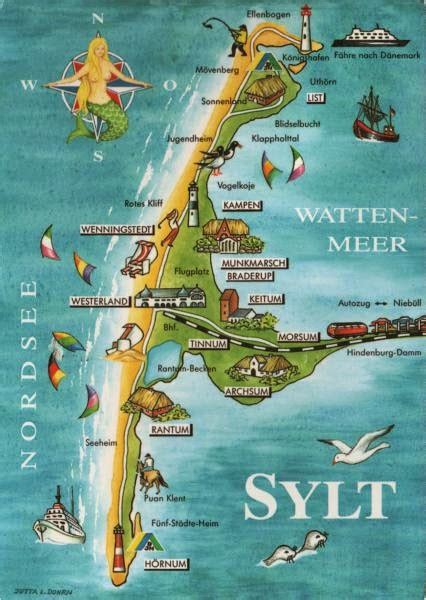 A Postcard a Day: Sylt, in Germany