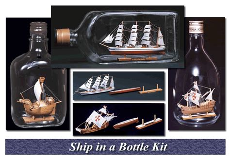 Pin on Ship in a Bottle Kit