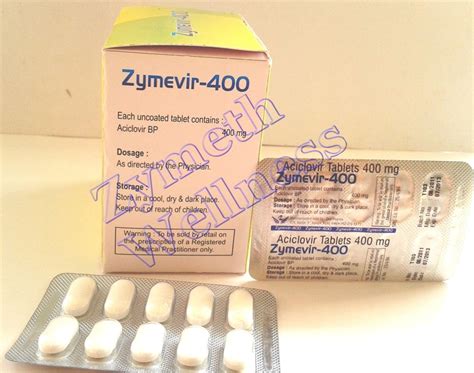 Aciclovir Tablets at best price in Ahmedabad by Zymeth Wellness | ID ...