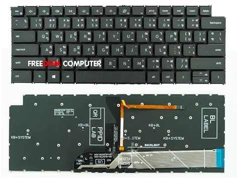 KEYBOARD คีย์บอร์ด DELL LATITUDE 3420 Dell VOSTRO 3420 3425 5310 5320 ...