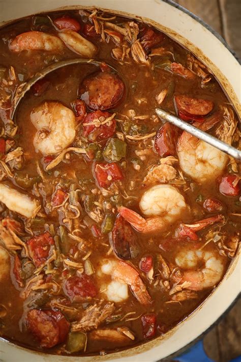 Chicken, Sausage, and Shrimp Gumbo - Southern Bite