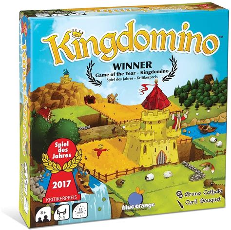 Kingdomino Bruno Cathala Board & Strategy Game Published by Blue Orange – TopToy