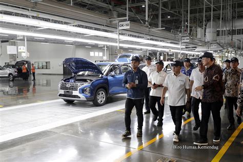 Kunjungan Mendag ke PT Hyundai Motor Manufacturing Indonesia - Kementerian Perdagangan Republik ...