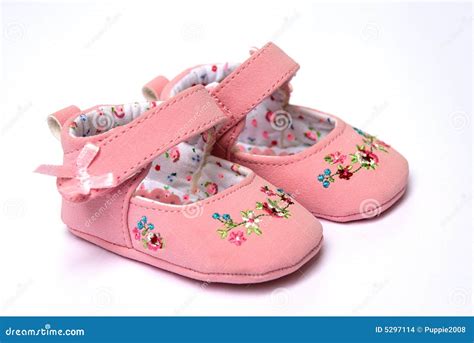 Pink shoes for baby stock photo. Image of color, infant - 5297114