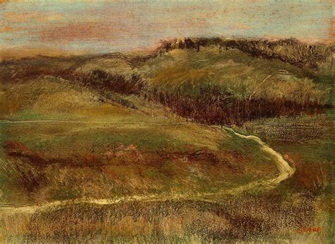 Landscape, c.1890 - c.1893 - Edgar Degas - WikiArt.org