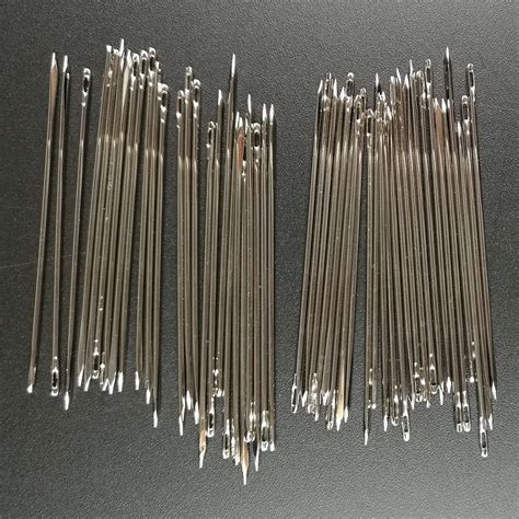 Aliexpress.com : Buy 100pcs Leather Sewing Needles 1# 4.7cm DIY Manual Dedicated Leather Hand ...