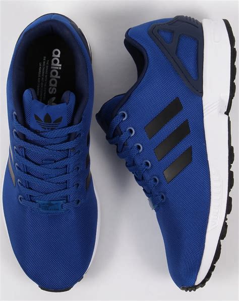 Adidas ZX Flux Trainers Royal Blue/Black,originals,shoes,sneakers,runner