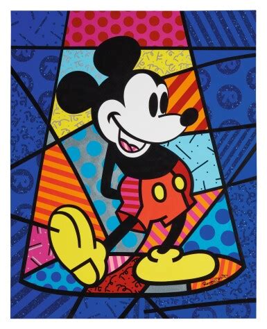 ROMERO BRITTO | SPOTLIGHT MICKEY/SURPRISE PARTY | Contemporary Art Online | New York | 2019 ...