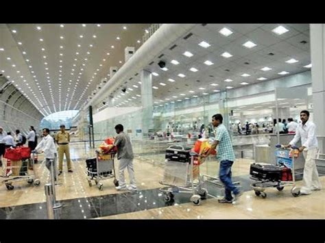 Departure at Trivandrum International Airport, Thiruvananthapuram - YouTube