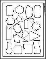 Rectangle Shape Coloring Pages To Print  Free Printable sketch template