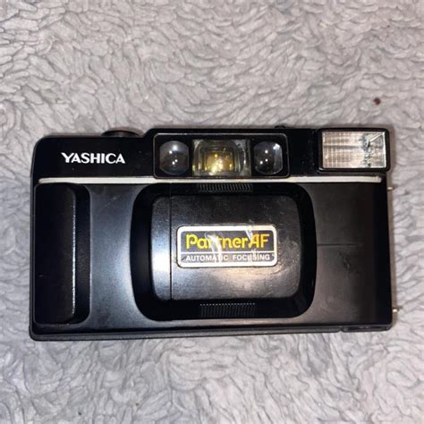 Yashica 35mm Film Camera (Black) COMES WITH FILM #film - Depop