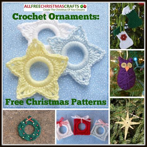 Crochet Ornaments: 27 Free Christmas Patterns | AllFreeChristmasCrafts.com