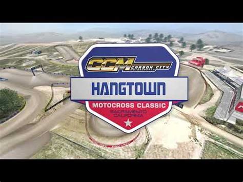 2021 Hangtown National Track Map