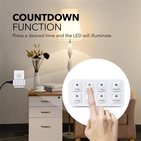 BN-LINK Smart Digital Countdown Timer With Repeat Function - BN-LINK