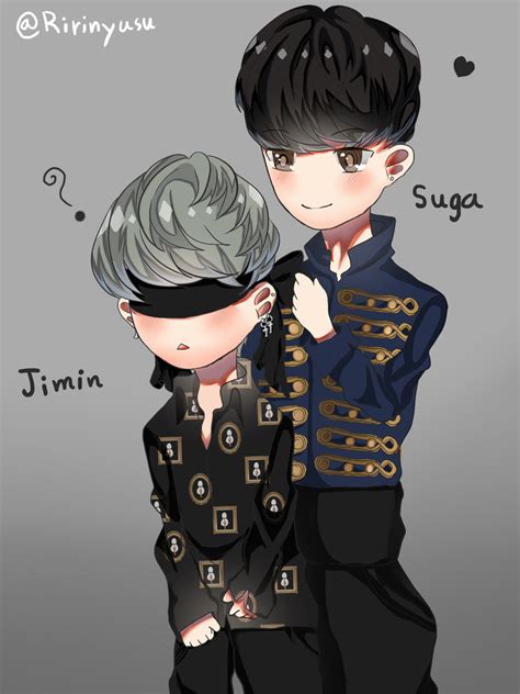 [Fan Art BTS] Suga and jimin. by Ririn2525 on DeviantArt