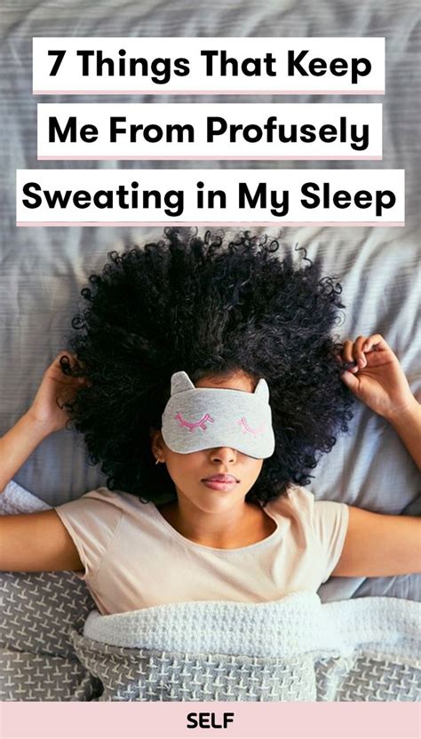 7 Things That Keep Me From Profusely Sweating in My Sleep | Night sweat remedies, Sweating in ...