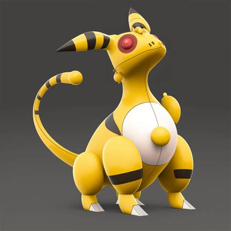 +20 Yellow Pokemon Explained (3D Images) - Eggradients.com