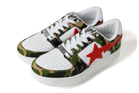 BAPE Readies for Summer With New ABC CAMO BAPESTAs | Bape shoes ...