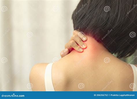 Pain in the Nape of the Neck Stock Photo - Image of cares, backs: 206356752