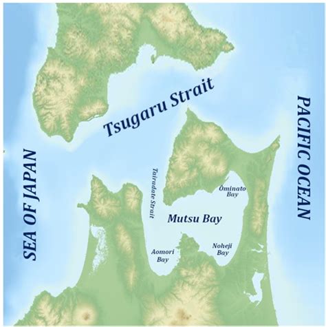 Tsugaru Strait Map - Optimize IAS