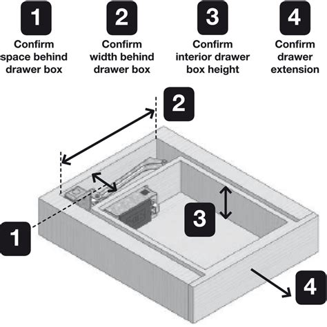 24 Slim Docking Drawer, For 24" Cabinet Depth; With 2 x Outlets and 2 x USB Ports - in the ...