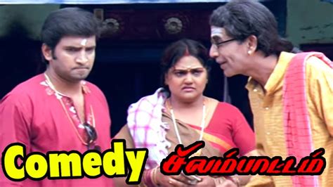 Silambattam Full Movie Comedy Scenes | Silambattam Comedy | Santhanam Comedy | Manobala Comedy ...