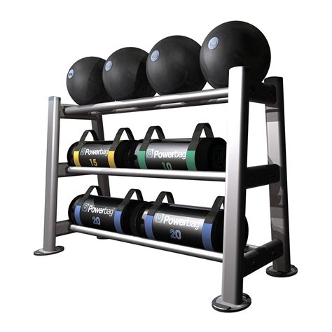 Multifunction Storage Rack - Horizontal 3 Tier - Functional Fitness from UK Gym Equipment Ltd UK